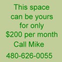 This space can be yours for only $200 per month